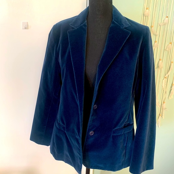 Vintage Easy Wear Velvet Blazer - Picture 1 of 6